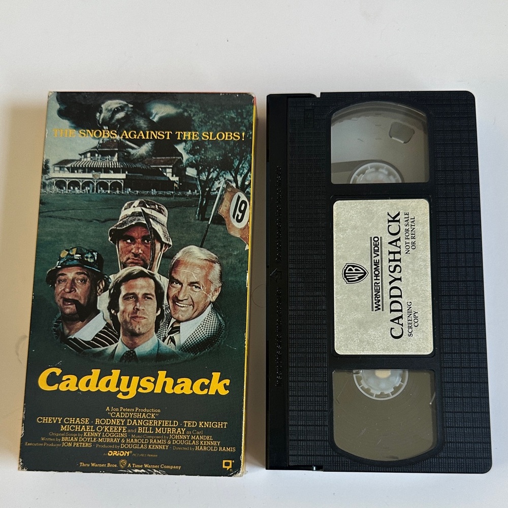 Caddyshack VHS Tape - Picture 1 of 4